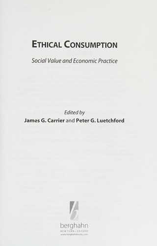 Ethical Consumption