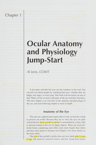 Ocular Anatomy and Physiology