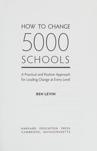 How to Change 5000 Schools