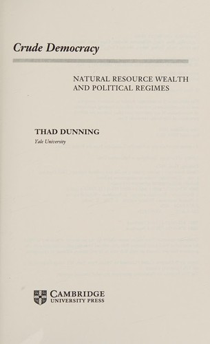 Crude democracy