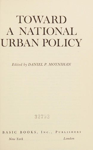 Toward a National Urban Policy