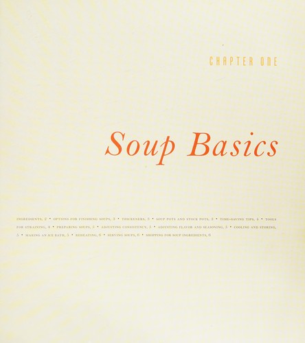 The New Book of Soups