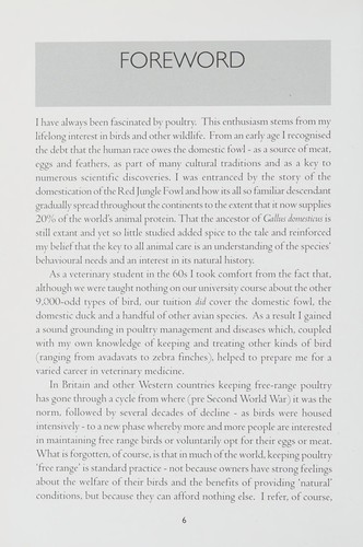 Diseases of free-range poultry