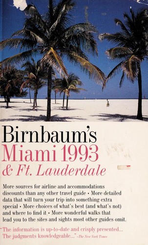 Birnbaum's Miami & Ft. Lauderdale, 1993
