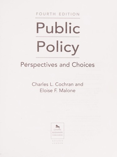 Public policy
