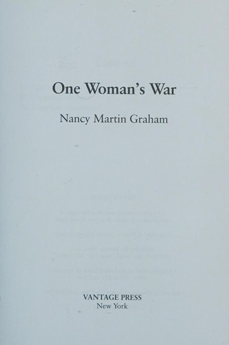 One woman's war