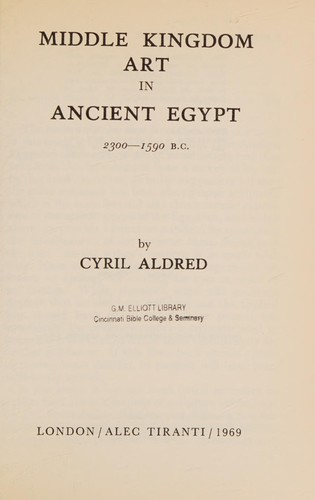 Art In Ancient Egypt Middle Kingdom