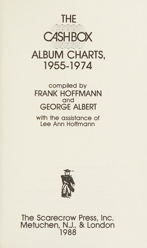 The Cash box album charts, 1955-1974