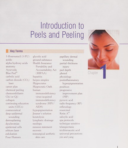 Peels and chemical exfoliation