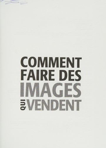 Comment faire des images qui vendent