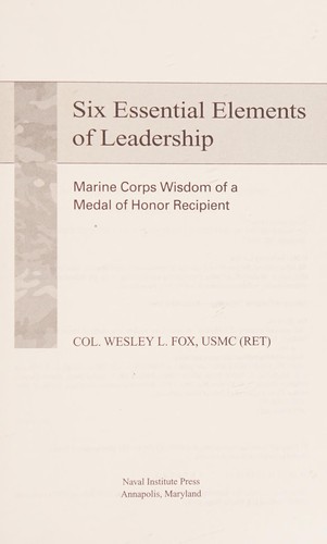 Six Essential Elements of Leadership