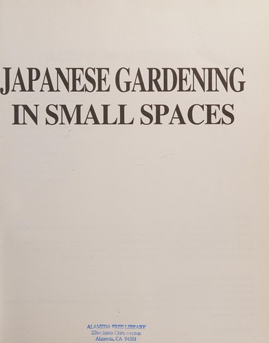 Japanese Gardening in Small Spaces