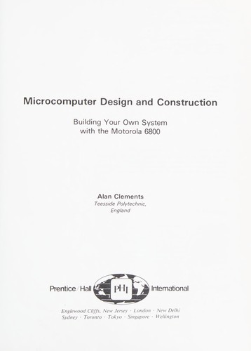 Building your own microcomputer