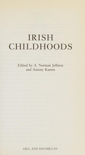 Irish childhoods
