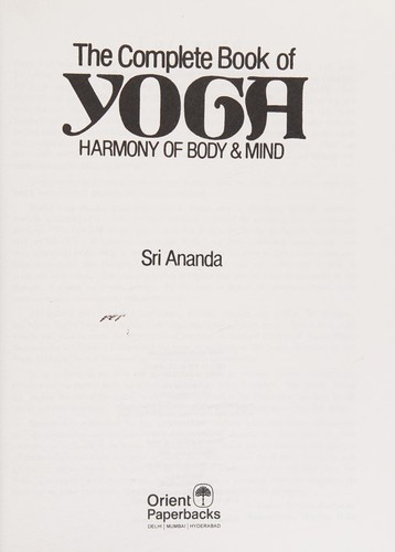 The Complete Book of Yoga