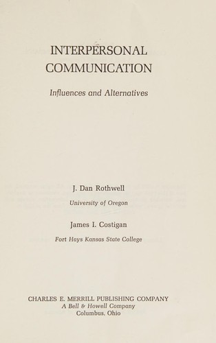 Interpersonal communication
