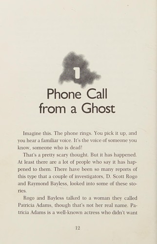 Phone Call from a Ghost