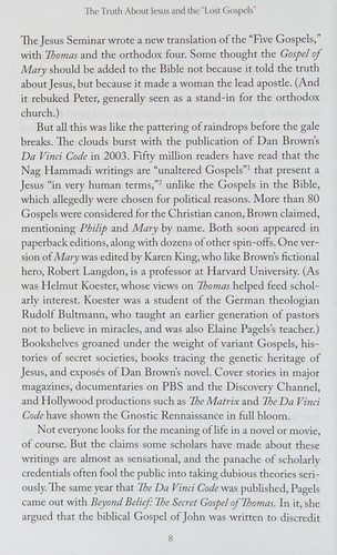 The Truth About Jesus and the "Lost Gospels"