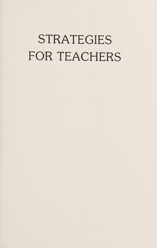 Strategies for Teachers