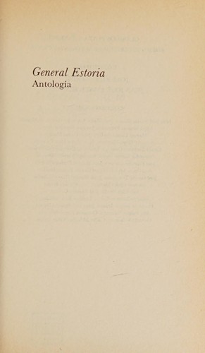 General Estoria Antologia/Collected Works