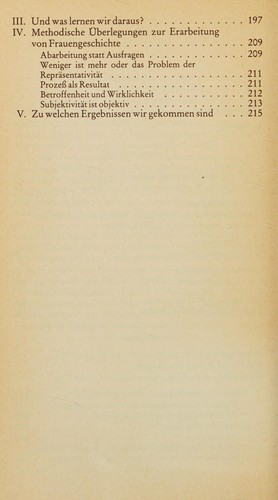 Eine stumme Generation berichtet