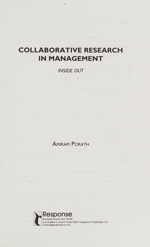 Collaborative Research in Management