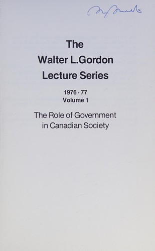 The Role of Government in Canadian Society
