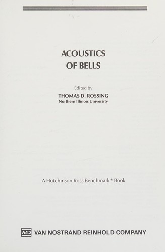 Acoustics of Bells