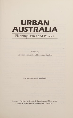 Urban Australia