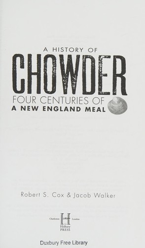 A History of Chowder