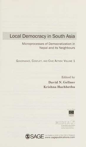 Local democracy in South Asia