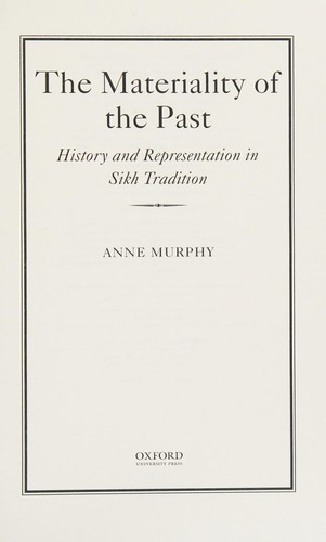 The materiality of the past