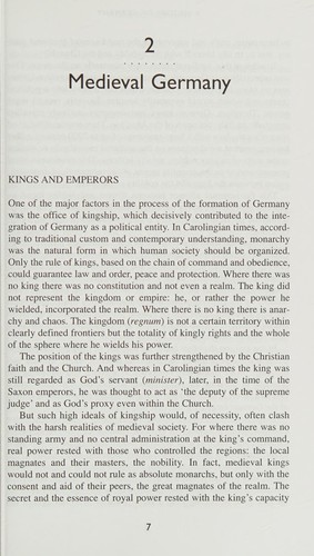 History of Germany