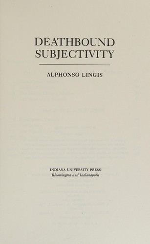 Deathbound Subjectivity