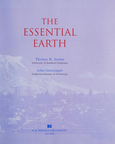 Essential earth