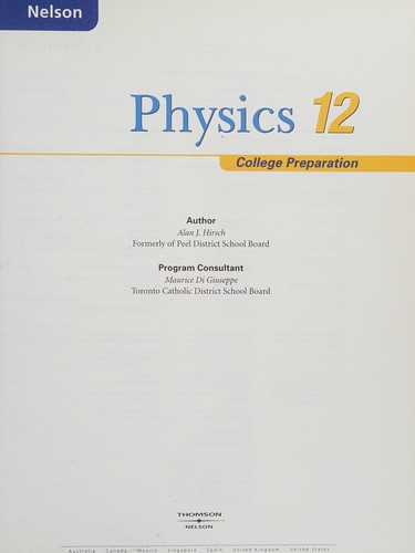 Physics 12