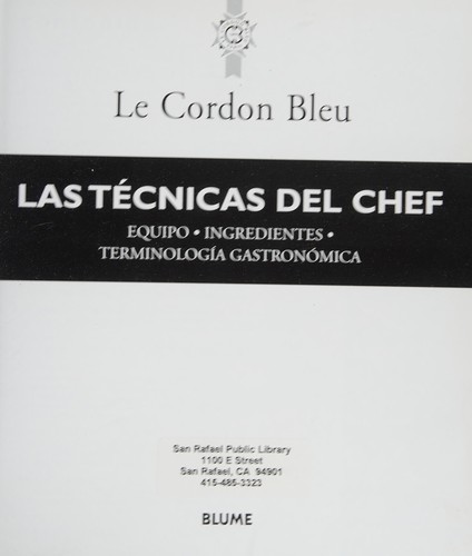 Las técnicas del chef