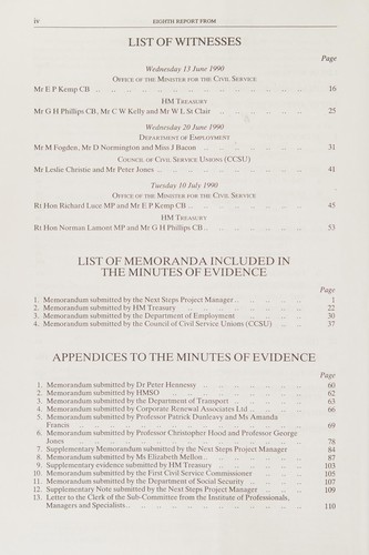 Eighth Report from the Treasury and Civil Service Committee, Session 1989-90