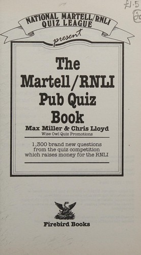 The Martell/RNLI Pub Quiz Book