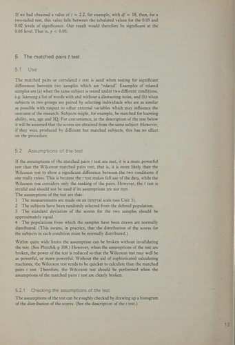 Statistical Tests Handbook
