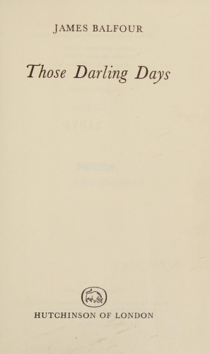 Those Darling Days