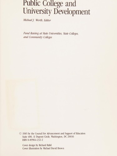 Public College and University Development