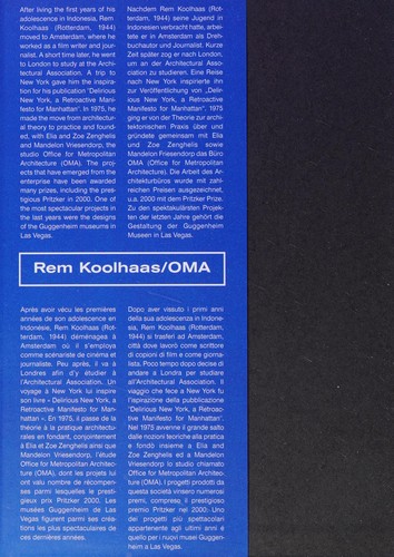 Rem Koolhaas/OMA