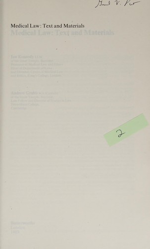 Medical law