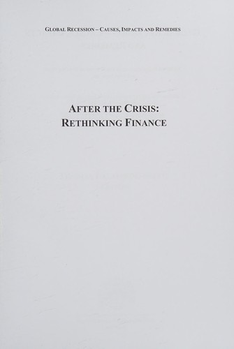 After the crisis