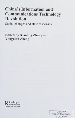 China's information and communications technology revolution