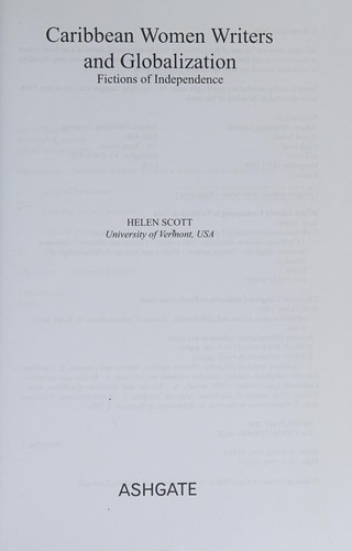 Caribbean Women Writers and Globalization: Fictions of Independence