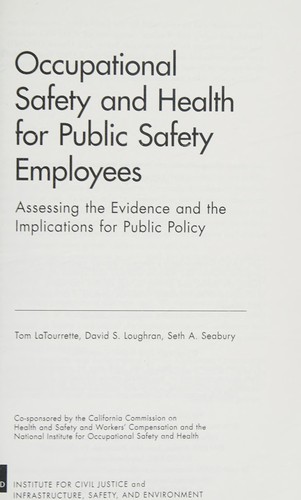 Occupational Safety and Health for Public Safety Employees
