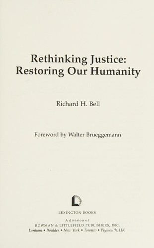 Rethinking Justice