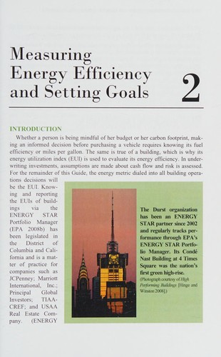 Energy Efficiency Guide for Existing Commercial Buildings